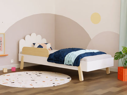 Wooden Children's Design Bed NOVA - White - Mobilia Vita